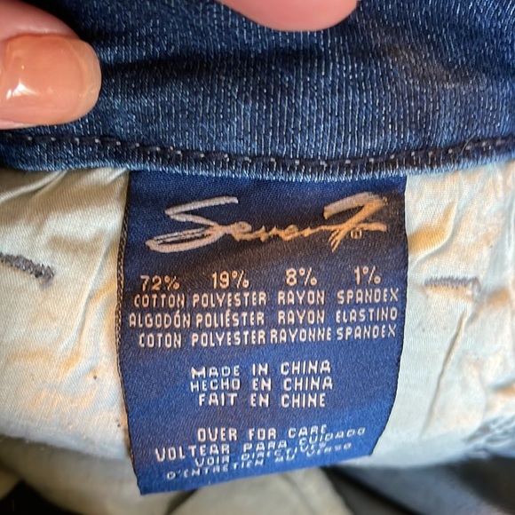 SEVEN7 Jeans Ankle Flare 6 - Picture 9 of 9